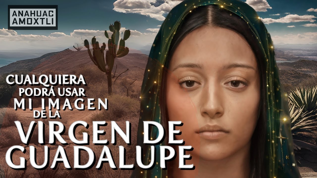 Hago de Dominio Publico la recreacion que hice de la Virgen de Guadalupe