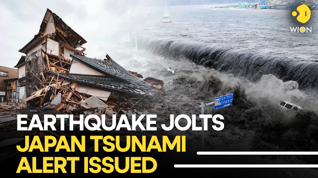 Japan Earthquake LIVE: 7.6-Magnitude Quake Shakes Japan – Tsunami Alert Issued | WION LIVE