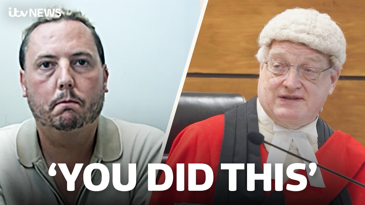 Watch as judge sentences teacher who murdered his adopted baby to life in prison