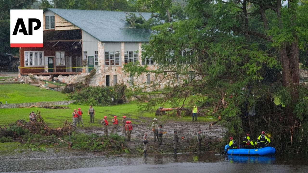 Families return to Camp Mystic after flash floods in Texas