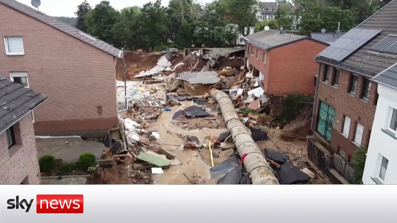 Flooding in Germany: Over 100 dead and many still missing