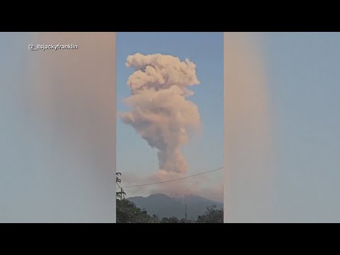 Volcano eruption kills at least 10 people in Indonesia