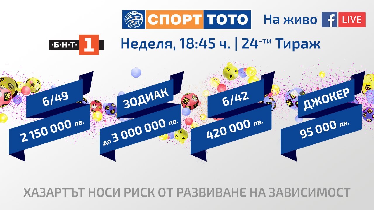 TOTO Live - Тираж 24/2025 г.