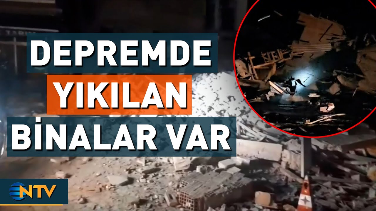 Son Dakika: Deprem Sonrası Sındırgı