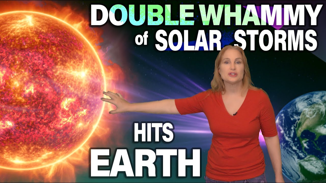 A Double Whammy of Storms Give Earth a 1,2- Punch | Solar Storm Forecast 01 September 2025