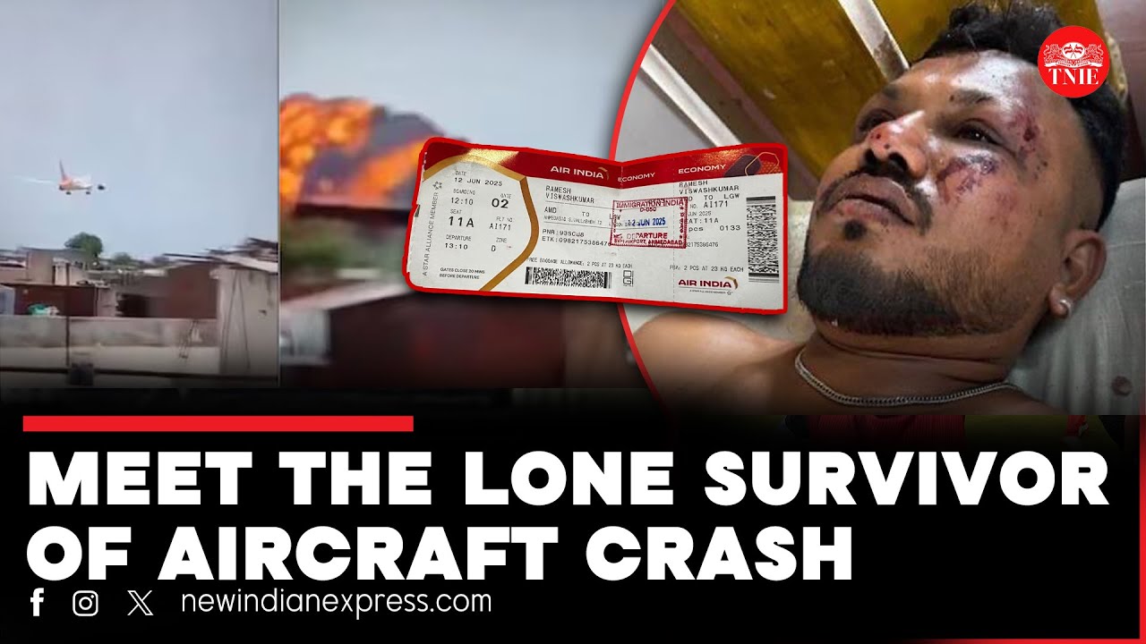 Air India crash: Meet lone survivor Vishwas Kumar Ramesh