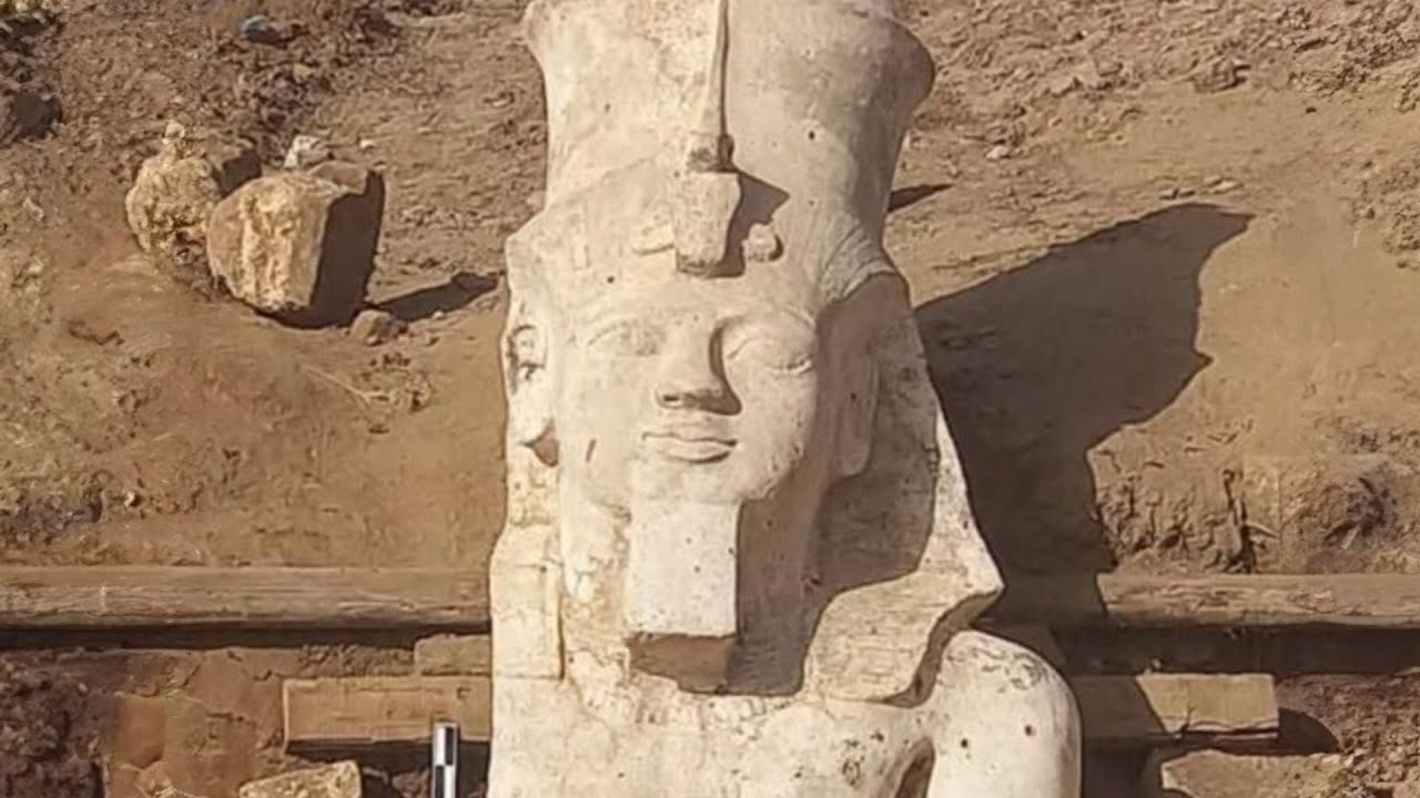 Unearthing the Lost Giant: Ramses II Statue Discovery