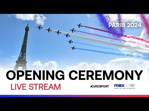 Paris 2024 Olympics Opening Ceremony LIVE | Eurosport | #Paris2024