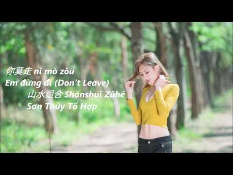 你莫走 nǐ mò zǒu (Don’t Leave) - Shānshuǐ Zǔhé 山水组合 Sơn Thủy Tổ Hợp [Pinyin sub | Vietsub | Engsub]