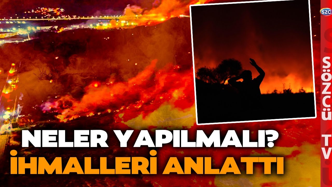 İzmir Yangını Büyüyor! O Bölgeler Küle Dönebilir! Yangın Uzmanı O Detayı Anlattı!