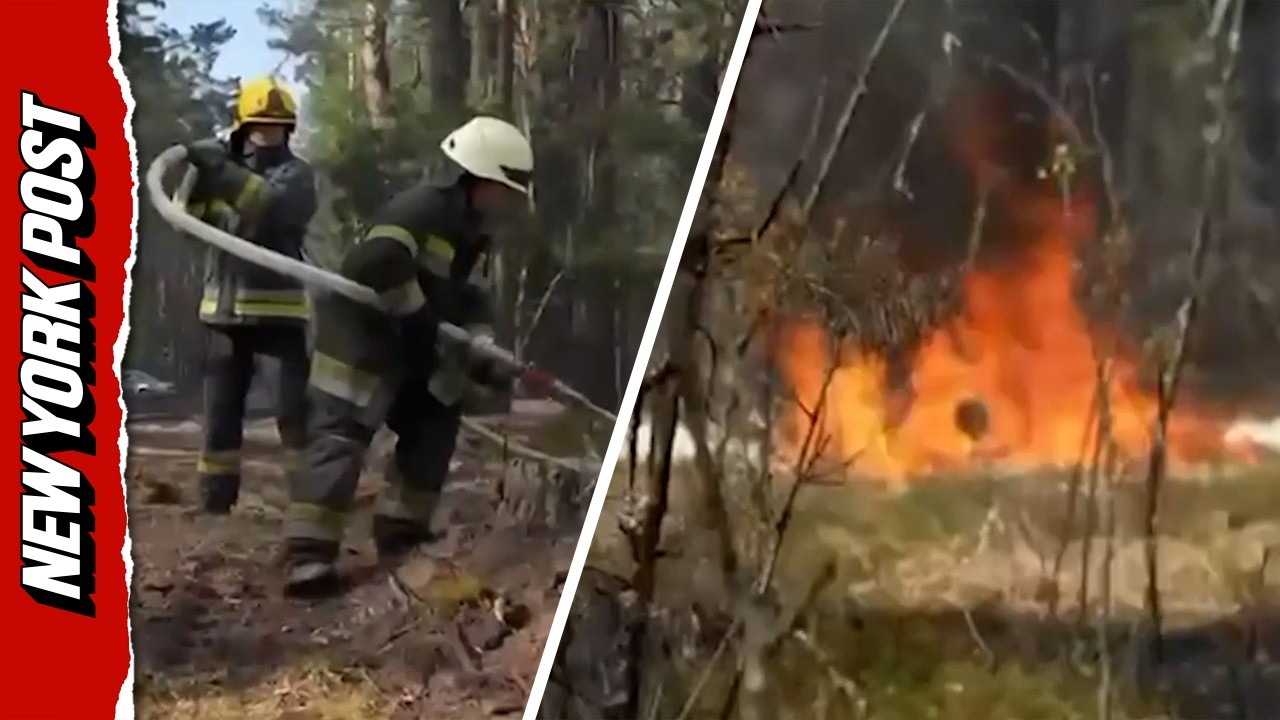 Chernobyl is on Fire – And Firefighters are Blocked by Landmines