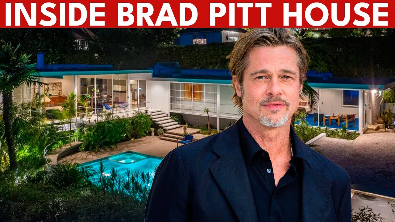 Brad Pitt The Steel House in Los Feliz, Los Angeles | Brad Pitt