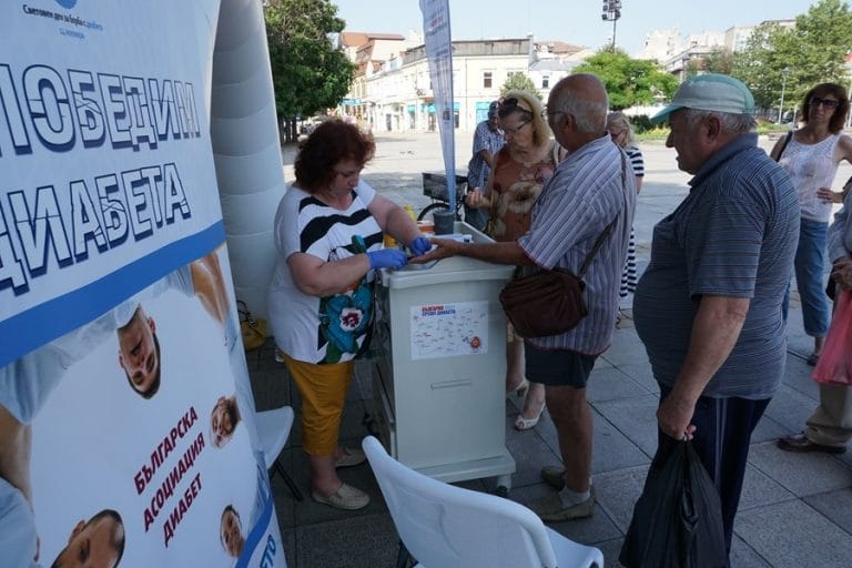 Русенци измериха кръвната си захар в кампания срещу диабета