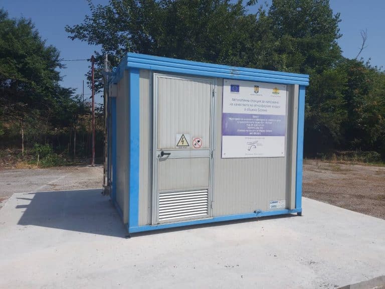 Напълно оборудвана е на най-новата станция за измерване качеството на въздуха в Русе