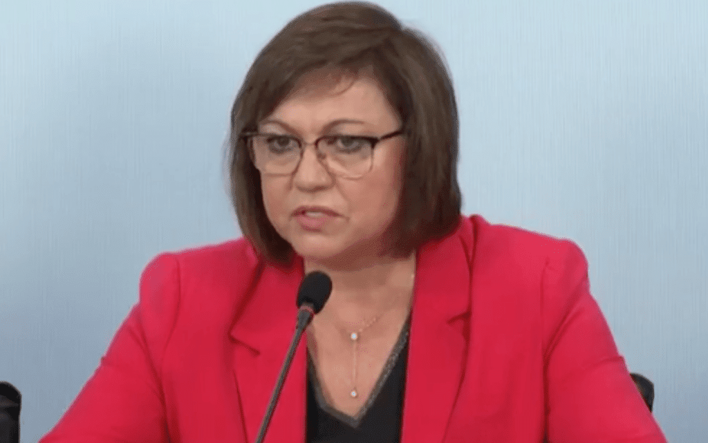 Нинова: Ще подкрепим 9% ДДС за ресторантьорите, президентът да предложи своя проект за Конституция