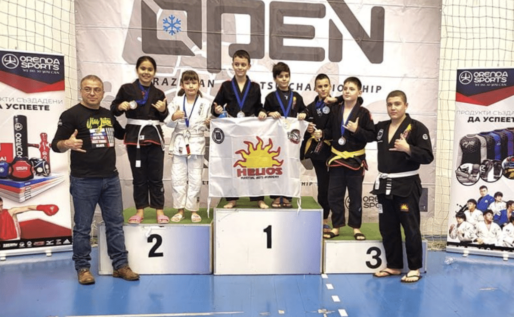 Русенският клуб „Хелиос“ завоюва 7 медала от „SOFIA OPEN BJJ 2023“