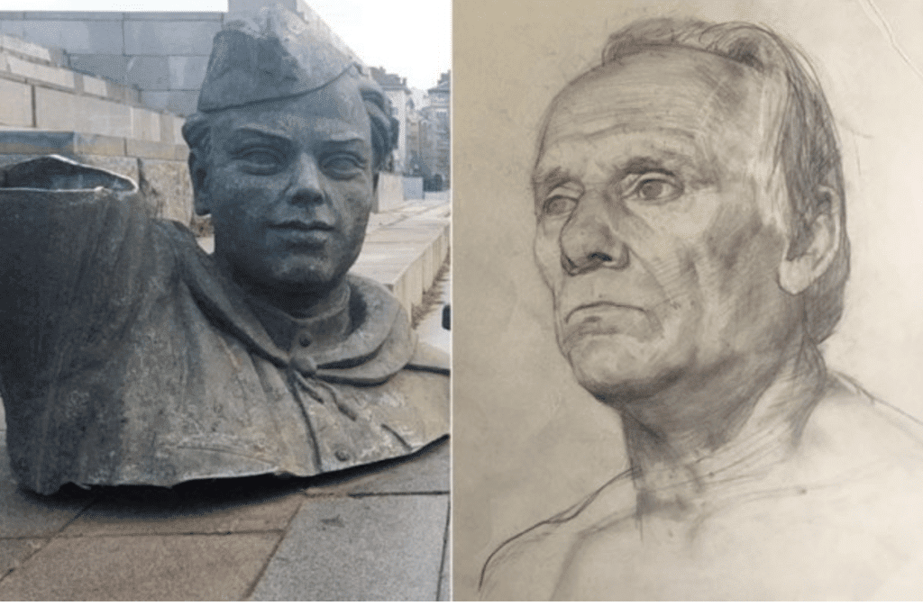 Историята на модела, дал лицето си на войника от Паметника на Съветската армия
