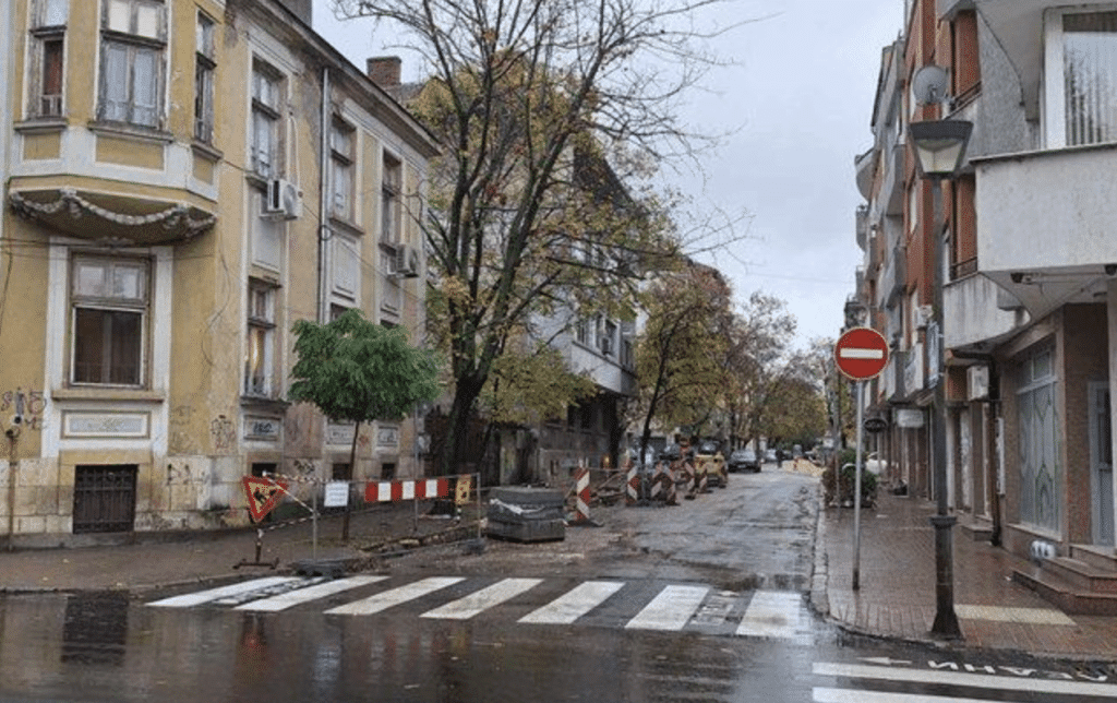 Затварят част от ул. „Петър Берон“ в Русе