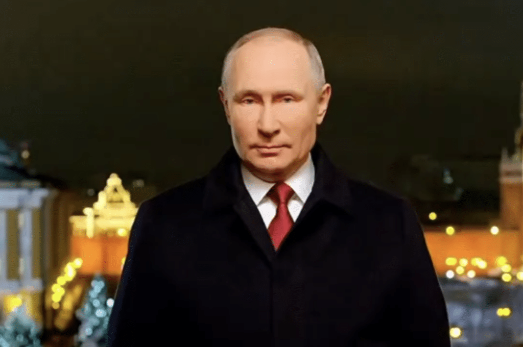 Русия никога няма да отстъпи, каза Путин в новогодишното си обръщение