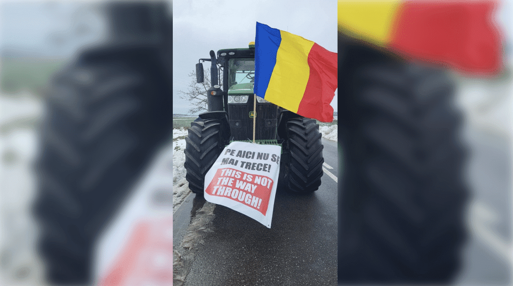 Продължават протестите на превозвачите и фермерите в Румъния