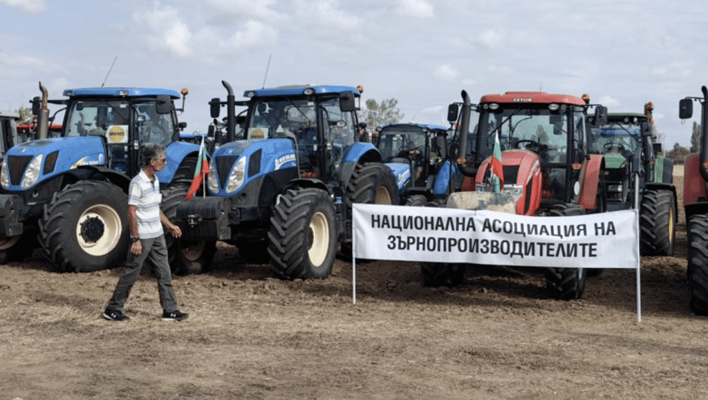 Зърнопроизводители в протестна готовност
