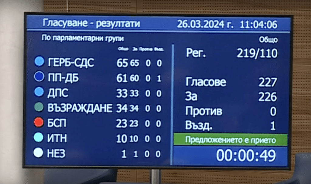 Парламентът прие отказа на Мария Габриел от поста премиер