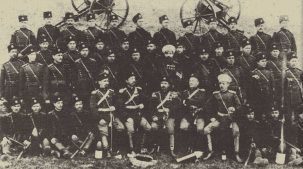 Опълченци слагат началото на Българската армия през 1878 г., честват я на Гергьовден от 1880 г.