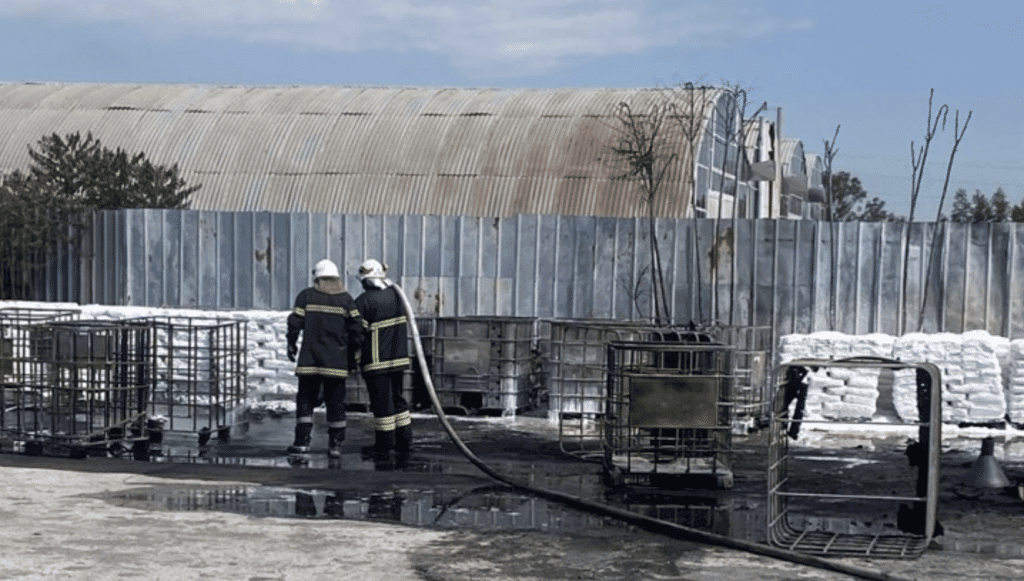 РИОСВ – Русе ще санкционира фирма „Ивио“ ЕООД за пожара тази сутрин