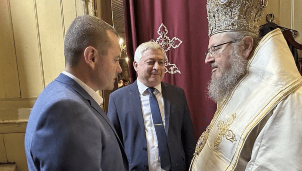 Кметът Пенчо Милков предлага Русенския митрополит Наум за почетен гражданин