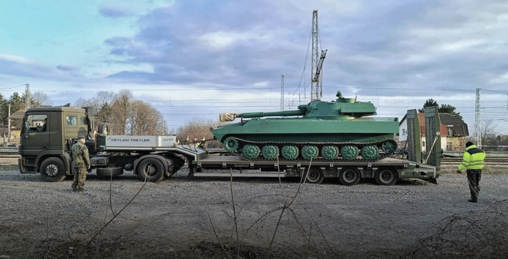Български самоходни гаубици се ползват от украинската армия