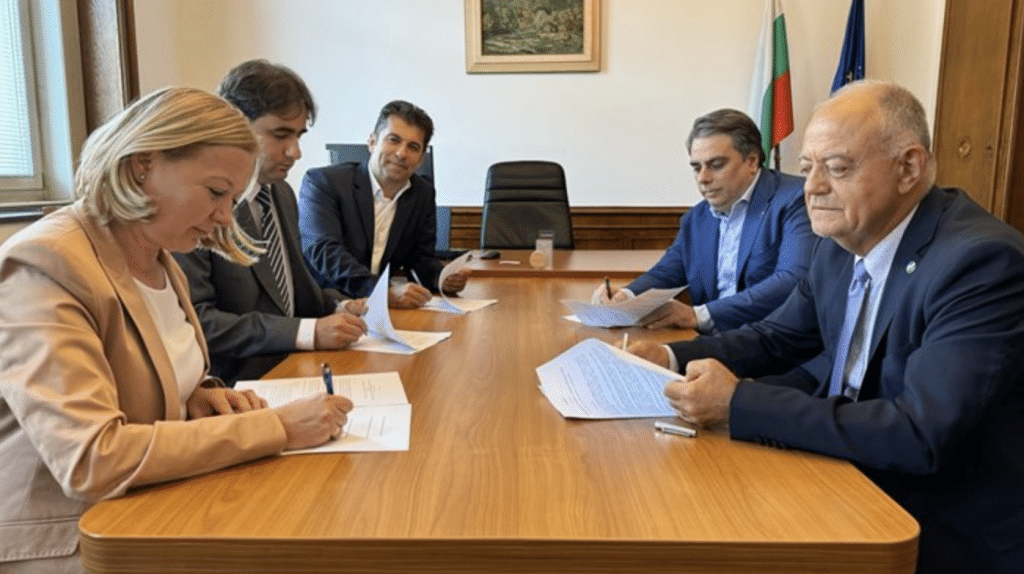 ПП-ДБ подписаха коалиционно споразумение за общо явяване на изборите