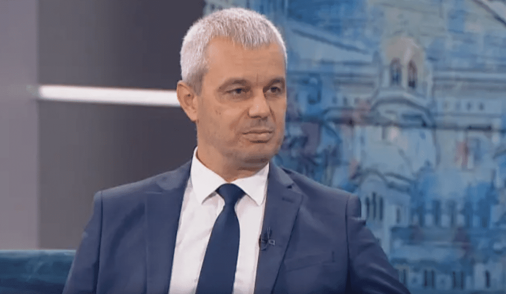 Костадинов: Очевидно е, че законът за чуждестранните агенти няма да бъде приет