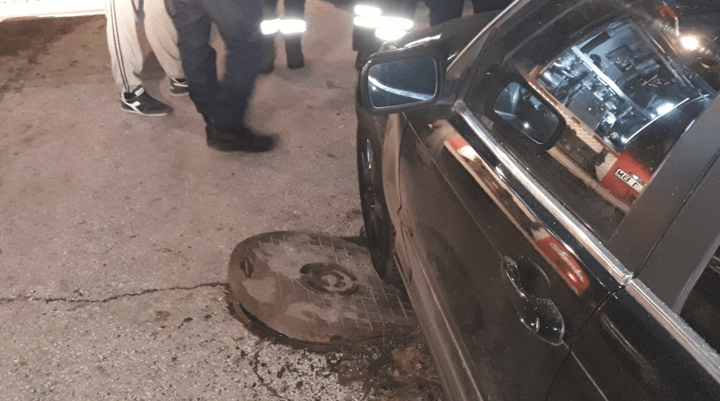 Взрив на шахта повреди автомобил и стресна живущите край булевард „Гоце Делчев“