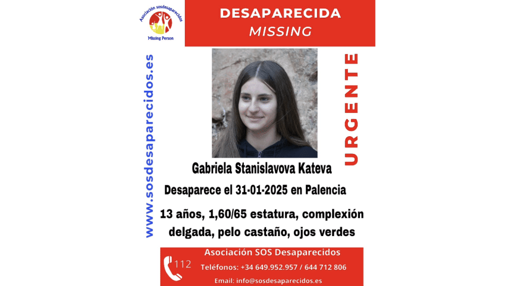 Откриха изчезналата 13-годишна Габриела в изоставена къща в Испания