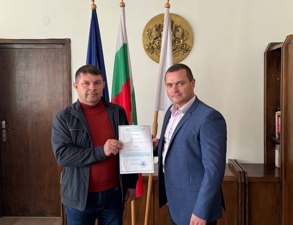 Община Русе получи официално удостоверение за регистрация на „Рибно стопанство Николово“