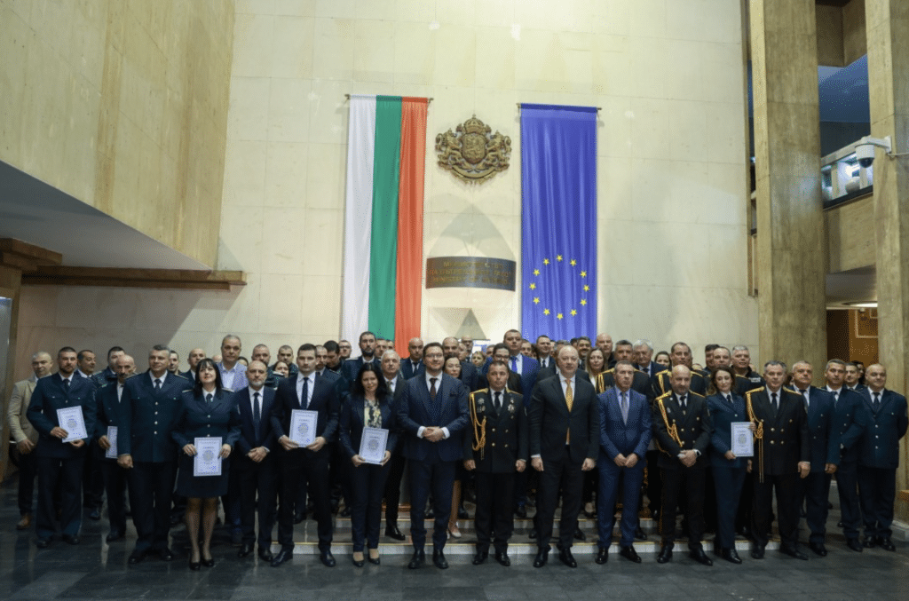 Служители на Гранична полиция бяха отличени за приноса си за членството на България в Шенген