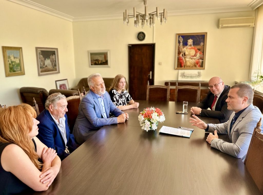 Пенчо Милков се срещна с Хачик Лебикян