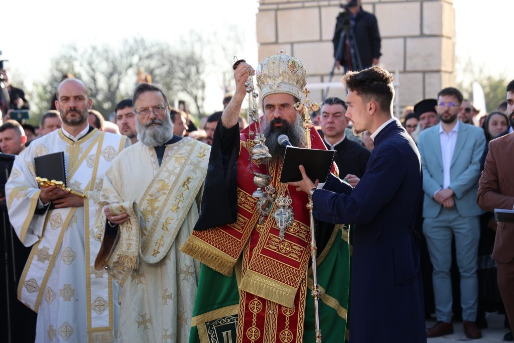 Драгомир Драганов участва в церемония в Плиска, посветена на годишнините от покръстването