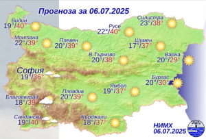 Опасно горещо ще е днас - температурите достигат 40 градуса