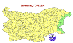 Седмицата започва с жълт код за жеги в почти цялата страна