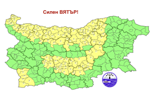 Днес ще е облачно и ветровито