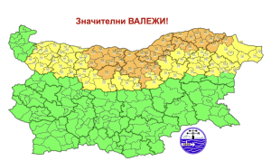 Валежите продължават и днес, оранжев код е обявен за Русе