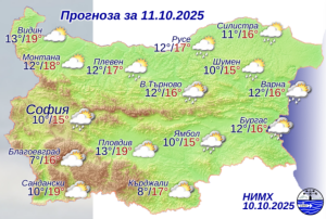 Жълт код за силен вятър е обявен днес