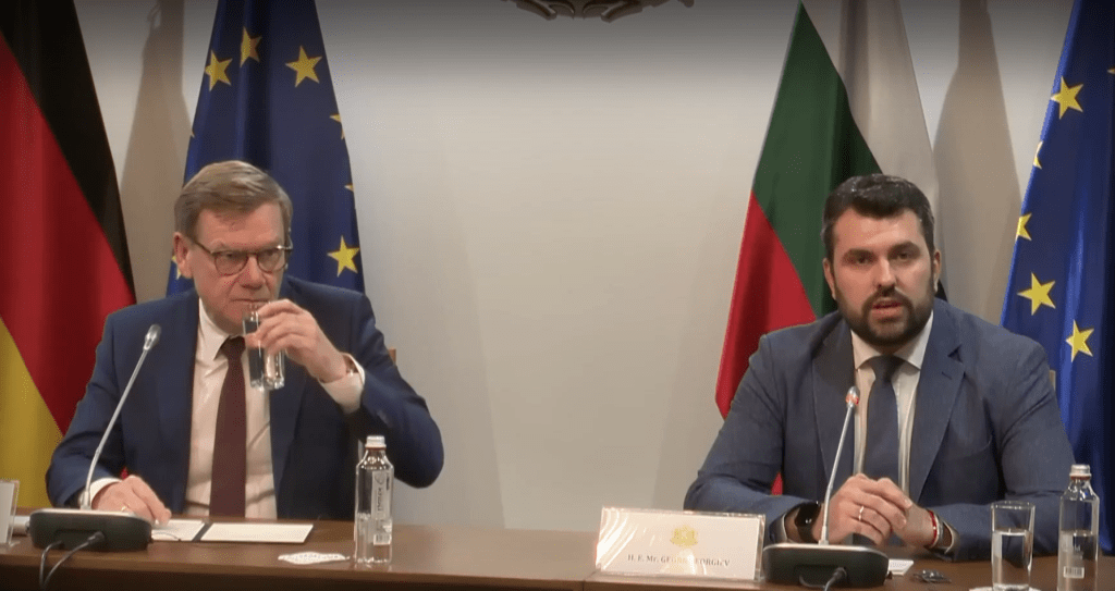 Георг Георгиев: Между България и Германия стоят много силни връзки