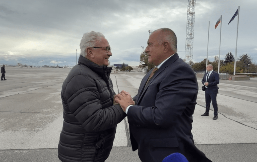 Бойко Борисов посрещна шефа на „Райнметал“ Армин Папергер