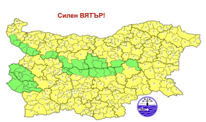 Днес ще е облачно и ветровито