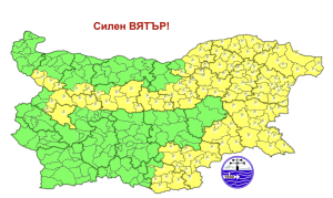 Днес ще е облачно и ветровито