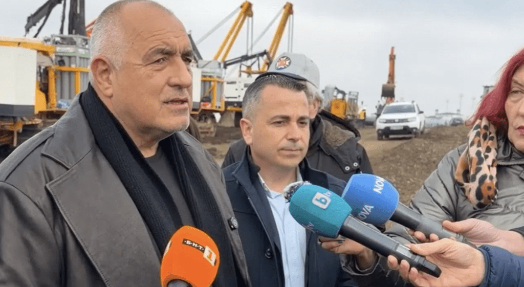 Борисов посети вертикалния газов коридор