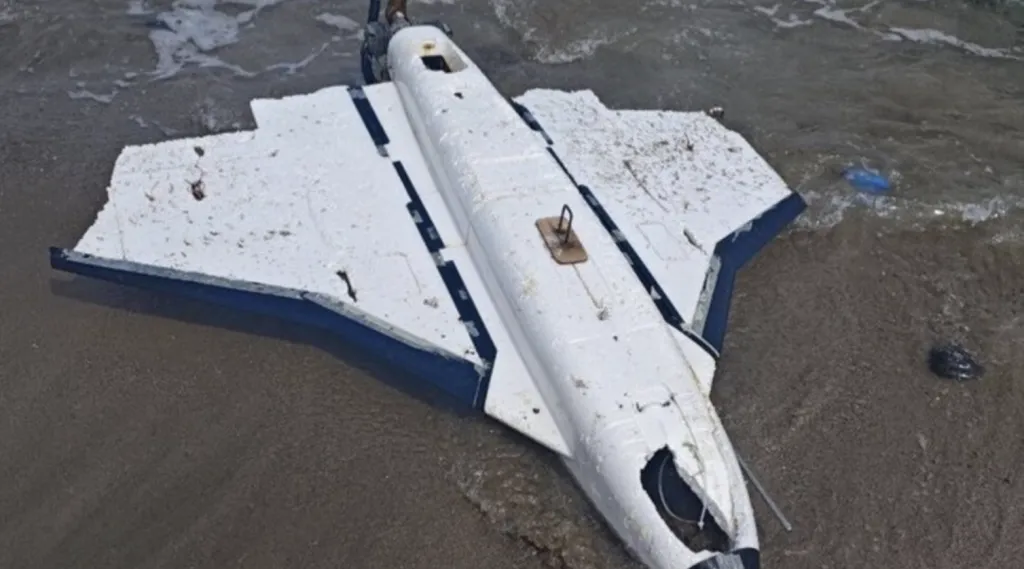 Морето край Ахтопол изхвърли дрон