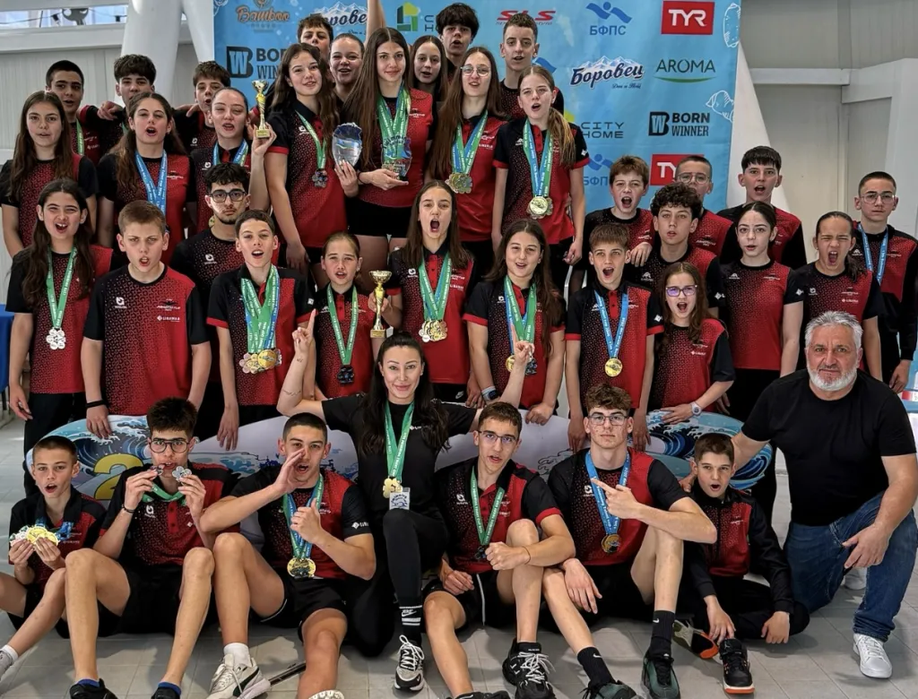Локомотив – Отборни шампиони с 46 медала на МТ “Swimming Talent Cup” 2026